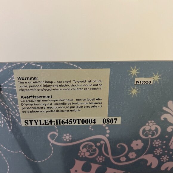 HANNAH MONTANA Vintage Acrylic Lamp Lighted Sign NEW - Picture 8 of 9